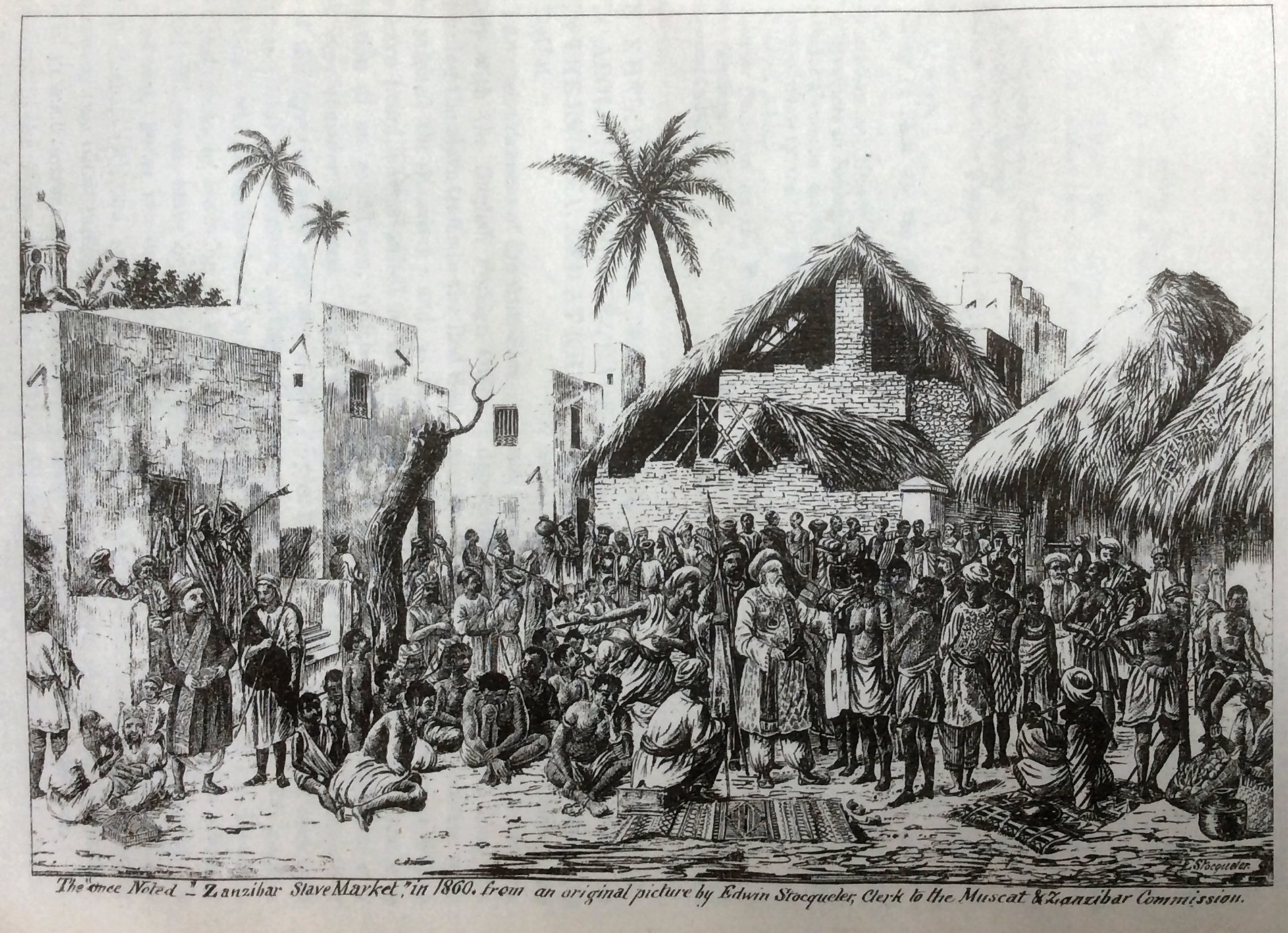 Zanzibar Slave Market 1860 Stocqueler Qantara