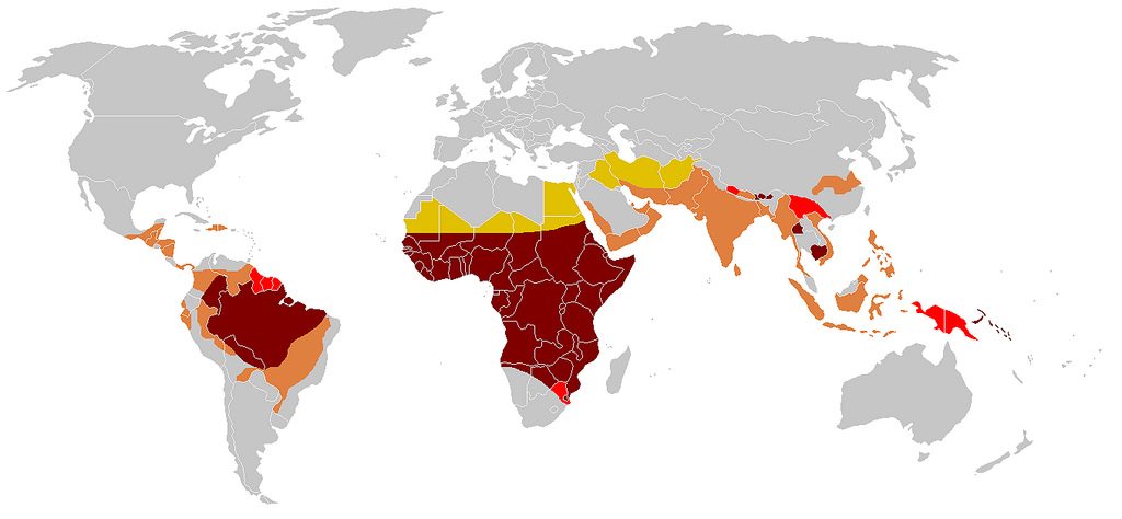 malaria-mapa
